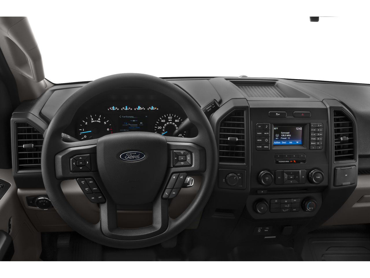 2015 Ford F-150 — interior view
