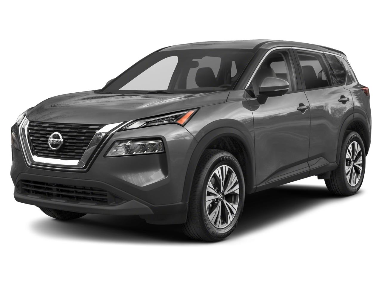 2023 Nissan Rogue SV in Pearl White Tricoat — front three-quarter view