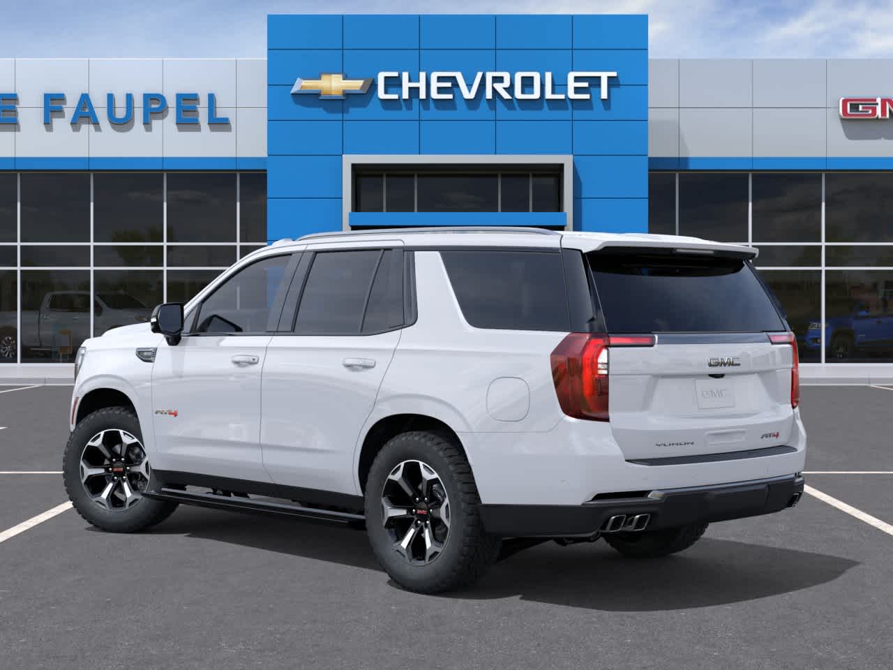 2026 GMC Yukon — rear three-quarter view