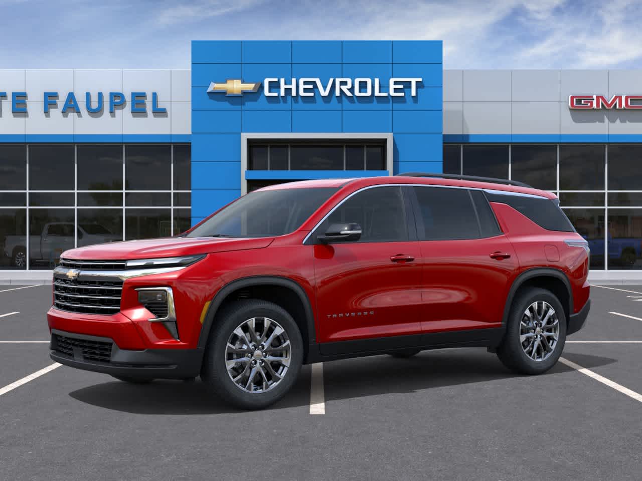 2026 Chevrolet Traverse — side profile view