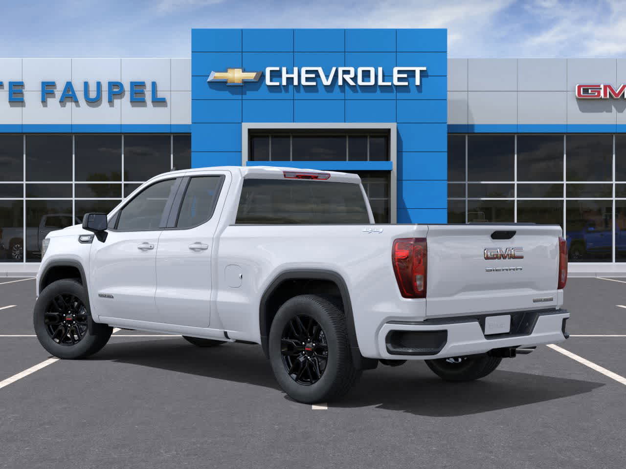 2026 GMC Sierra 1500 — rear three-quarter view