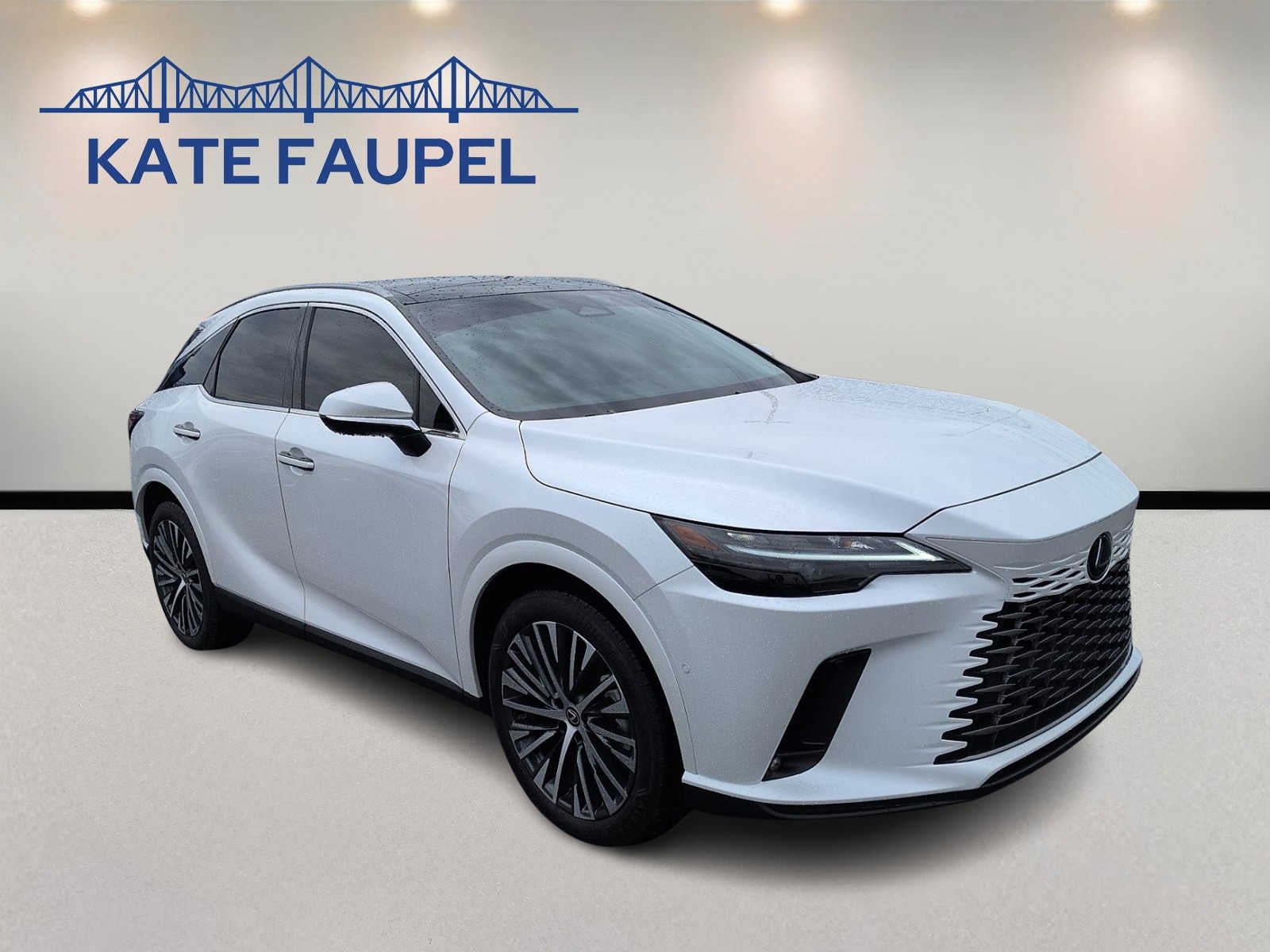 2025 Lexus RX RX 350 in White — front three-quarter view