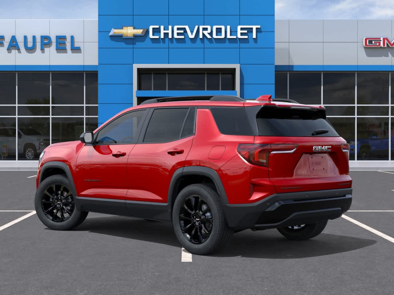 2027 GMC Terrain — rear three-quarter view