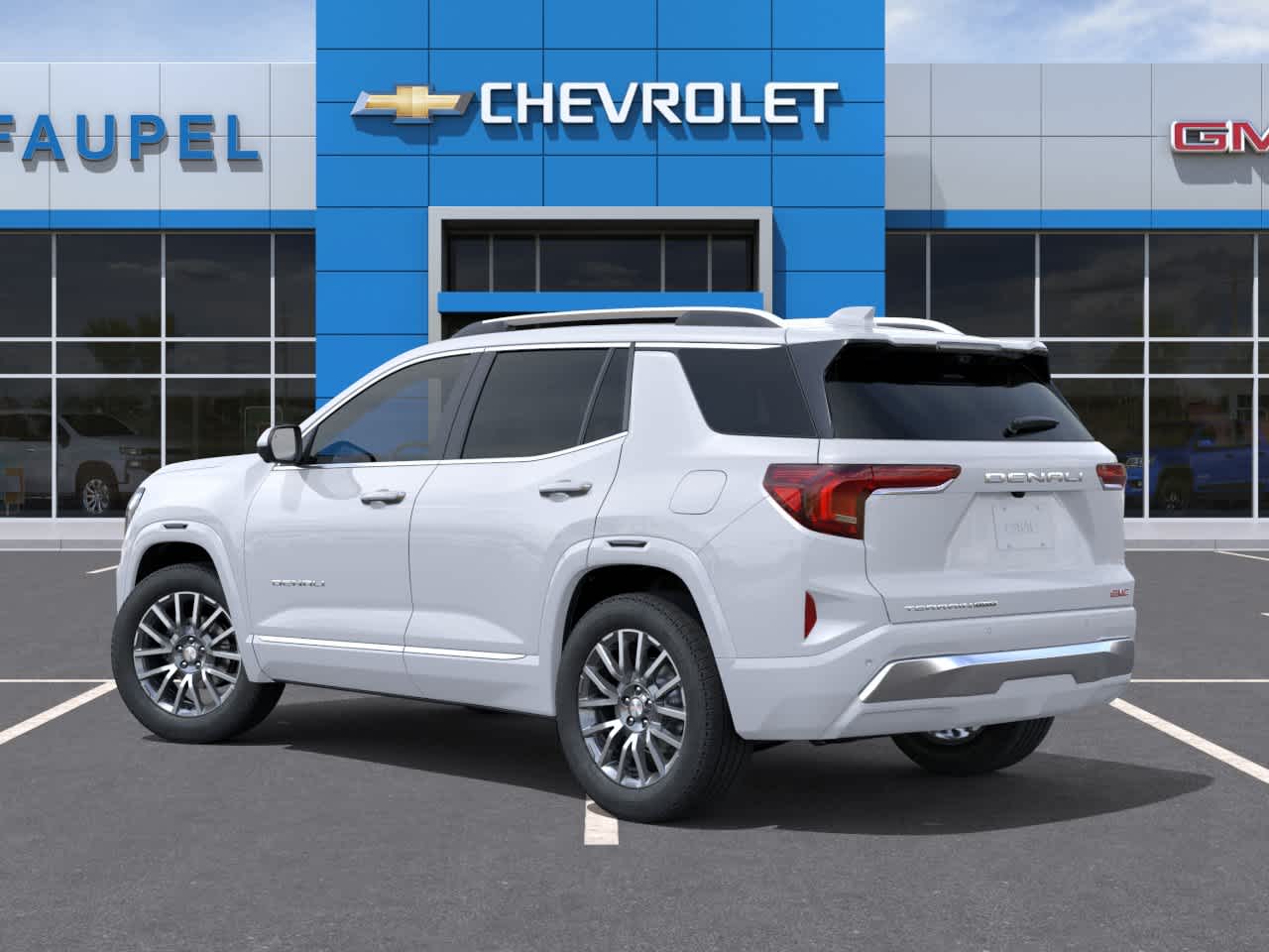 2026 GMC Terrain — rear three-quarter view