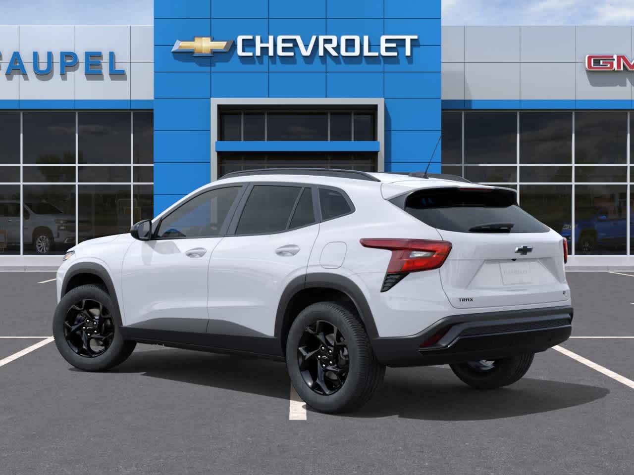 2026 Chevrolet Trax — rear three-quarter view