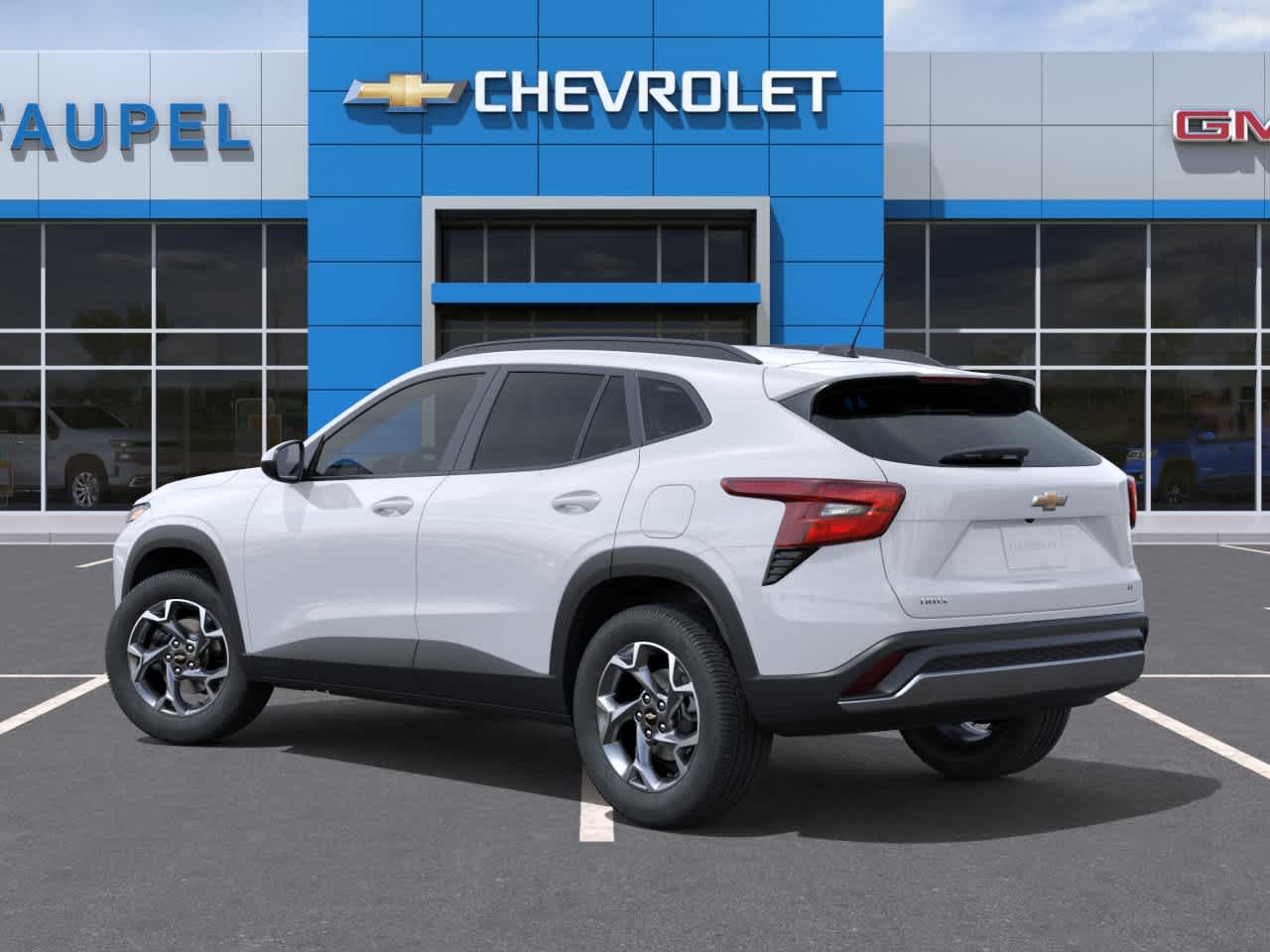2026 Chevrolet Trax — rear three-quarter view