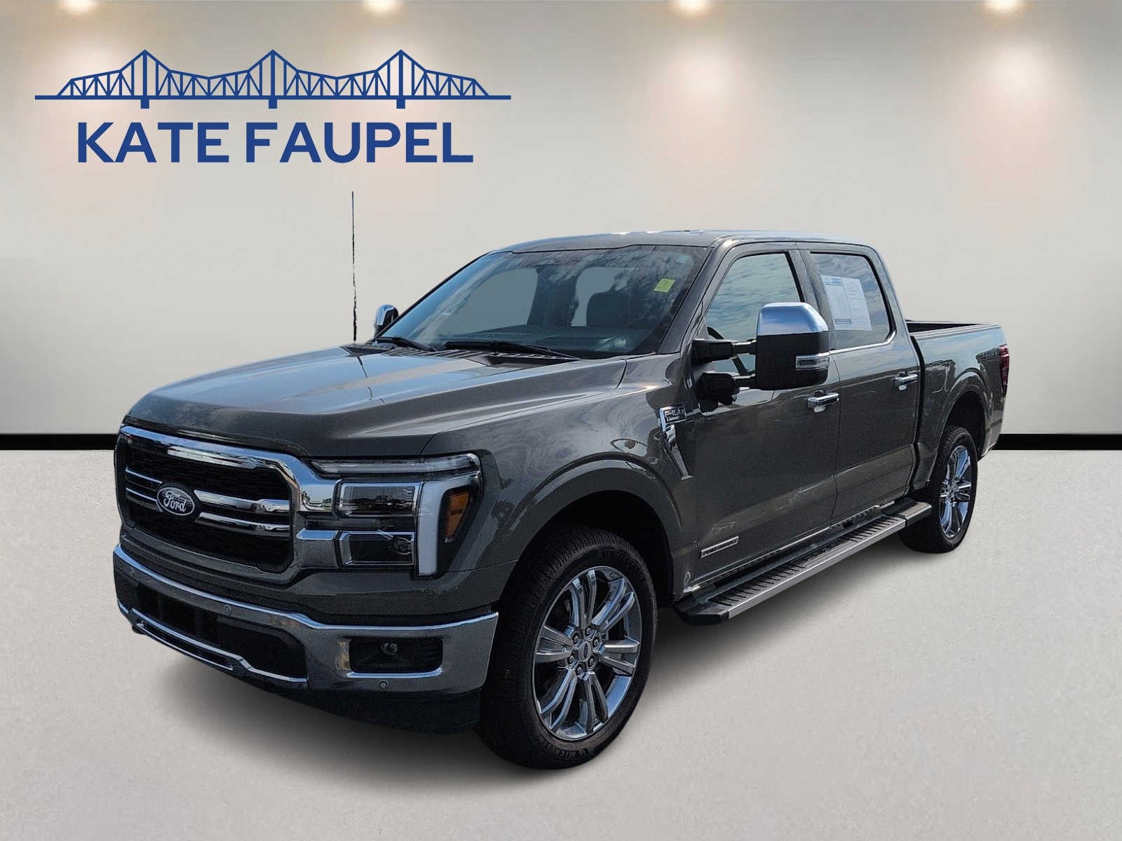 2025 Ford F-150 — rear three-quarter view